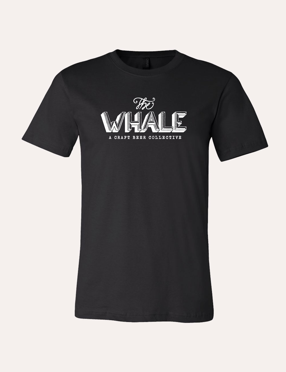 The Whale: A Craft Beer Collective - Asheville - T-Shirt - Whale Tale Logo Front